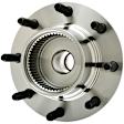 WH515020 Front, Driver or Passenger Side Wheel Hub, With Bearing, Quality-Built OE Replacement