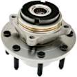 WH515021 Front, Driver or Passenger Side Wheel Hub, With Bearing, Quality-Built OE Replacement