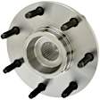 WH515022 Front, Driver or Passenger Side Wheel Hub, 8 Lugs, With Bearing, 4WD, Quality-Built Wheel Hub