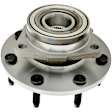 WH515022 Front, Driver or Passenger Side Wheel Hub, 8 Lugs, With Bearing, 4WD, Quality-Built Wheel Hub