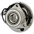 WH515023 Front, Passenger Side Wheel Hub, With Bearing, 4WD, Quality-Built OE Replacement
