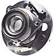 WH515024 Front, Driver or Passenger Side Wheel Hub, With Bearing, 4WD, Quality-Built OE Replacement