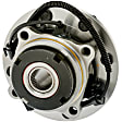 WH515025 Front, Driver or Passenger Side Wheel Hub, With Bearing, Quality-Built OE Replacement