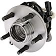 WH515027 Front, Driver or Passenger Side Wheel Hub, With Bearing, 4WD, Quality-Built OE Replacement
