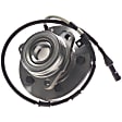 WH515029 Front, Driver or Passenger Side Wheel Hub, 5 Lugs, With Bearing, 4WD, Quality-Built OE Replacement