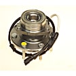 WH515030 Front, Driver or Passenger Side Wheel Hub, With Bearing, 4WD, Quality-Built OE Replacement