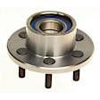 WH515032 Front, Driver or Passenger Side Wheel Hub, With Bearing, RWD, Quality-Built OE Replacement
