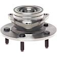 WH515038 Front, Driver or Passenger Side Wheel Hub, With Bearing, 4WD, Quality-Built OE Replacement