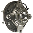 WH515043 Front, Driver or Passenger Side Wheel Hub, With Bearing, 4WD, Quality-Built OE Replacement
