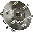 WH515043 Front, Driver or Passenger Side Wheel Hub, With Bearing, 4WD, Quality-Built OE Replacement
