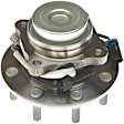 WH515060 Front, Driver or Passenger Side Wheel Hub, With Bearing, Quality-Built OE Replacement