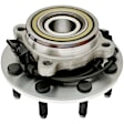 WH515061 Front, Driver or Passenger Side Wheel Hub, With Bearing, 4WD, Quality-Built OE Replacement