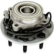 WH515063 Front, Driver or Passenger Side Wheel Hub, With Bearing, 4WD, Quality-Built OE Replacement