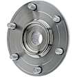 2005 Nissan Titan - Front, Driver or Passenger Side Wheel Hub,   Assembly, Axle Nut Torque Spec: 101 Ft-Lbs / 137Nm, RWD, With Bearing, Quality-Built OE Replacement