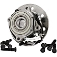 WH515068 Front, Driver Side Wheel Hub, 8 Lugs, With Bearing, Quality-Built Wheel Hub