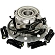 WH515069 Front, Passenger Side Wheel Hub, 8 Lugs, With Bearing, 4WD, Quality-Built Wheel Hub