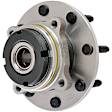WH515076 Front, Driver or Passenger Side Wheel Hub, With Bearing, 4WD, Quality-Built OE Replacement