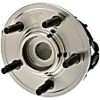 WH515078 Front, Driver or Passenger Side Wheel Hub, With Bearing, Quality-Built OE Replacement