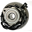 WH515078 Front, Driver or Passenger Side Wheel Hub, With Bearing, Quality-Built OE Replacement