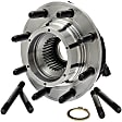 WH515081 Front, Driver or Passenger Side Wheel Hub, With Bearing, 4WD, Quality-Built OE Replacement