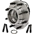 WH515082 Front, Driver or Passenger Side Wheel Hub, 8 Lugs, With Bearing, 4WD, Quality-Built Wheel Hub