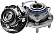 2011 Chevrolet Tahoe - Front, Driver or Passenger Side Wheel Hub,   Assembly, Axle Nut Torque Spec: 177 Ft-Lbs / 240Nm, 4WD, With Bearing, Quality-Built OE Replacement