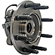 WH515098 Front, Driver or Passenger Side Wheel Hub, With Bearing, Quality-Built OE Replacement