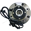 WH515100 Front, Driver or Passenger Side Wheel Hub, With Bearing, Quality-Built OE Replacement