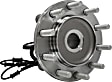 WH515102 Front, Driver or Passenger Side Wheel Hub, With Bearing, Quality-Built Wheel Hub