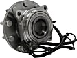 WH515102 Front, Driver or Passenger Side Wheel Hub, With Bearing, Quality-Built Wheel Hub