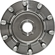 WH515102 Front, Driver or Passenger Side Wheel Hub, With Bearing, Quality-Built Wheel Hub