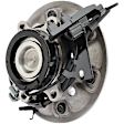 WH515104 Front, Driver Side Wheel Hub, With Bearing, RWD, Quality-Built OE Replacement