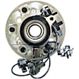 WH515110 Front, Driver Side Wheel Hub, With Bearing, 4WD, Quality-Built OE Replacement