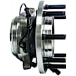 WH515123 Front, Driver or Passenger Side Wheel Hub, 8 Lugs, With Bearing, RWD, Quality-Built Wheel Hub