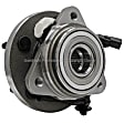 WH515129 Front, Driver or Passenger Side Wheel Hub, 5 Lugs, 4WD