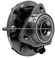 WH515156 Front, Driver or Passenger Side Wheel Hub, 6 Lugs
