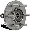 WH515158 Front, Driver or Passenger Side Wheel Hub, 6 Lugs, 4WD