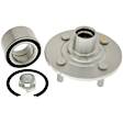 WH518514 Front, Driver or Passenger Side Wheel Hub, With Bearing, Quality-Built OE Replacement