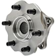 WH541003 Rear, Driver or Passenger Side Wheel Hub, 6 Lugs, With Bearing, Quality-Built Wheel Hub
