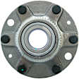 WH541007 Rear, Driver or Passenger Side Wheel Hub, 6 Lugs, With Bearing, Quality-Built Wheel Hub