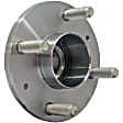 WH541010 Rear, Driver or Passenger Side Wheel Hub, 4 Lugs, With Bearing, FWD, Quality-Built Wheel Hub