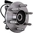 WH550219 Front, Driver or Passenger Side Wheel Hub, With Bearing, Quality-Built Wheel Hub