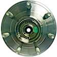 WH550221 Front, Driver or Passenger Side Wheel Hub, With Bearing, Quality-Built Wheel Hub