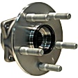 WH590002 Front or Rear, Driver or Passenger Side Wheel Hub, AWD, Quality-Built OE Replacement