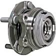 WH590046 Front, Driver or Passenger Side Wheel Hub, With Bearing, Quality-Built OE Replacement