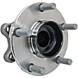 WH590124 Front, Driver or Passenger Side Wheel Hub, 5 Lugs, With Bearing, Quality-Built Wheel Hub