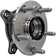 WH590139 Front, Passenger Side Wheel Hub, 5 Lugs, With Bearing, AWD, Quality-Built Wheel Hub