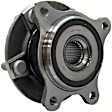 WH590139 Front, Passenger Side Wheel Hub, 5 Lugs, With Bearing, AWD, Quality-Built Wheel Hub