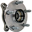 WH590140 Front, Driver Side Wheel Hub, 5 Lugs, With Bearing, AWD, Quality-Built Wheel Hub