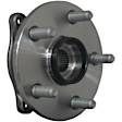 WH590267 Front, Driver or Passenger Side Wheel Hub, 5 Lugs, With Bearing, Quality-Built Wheel Hub